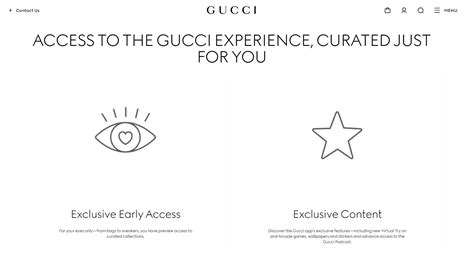 gucci loyalty program